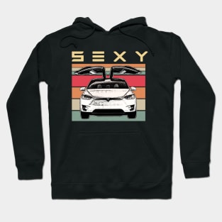 Vtg S3XY Tesla - Model S, Model 3, Model X, Model Y Hoodie